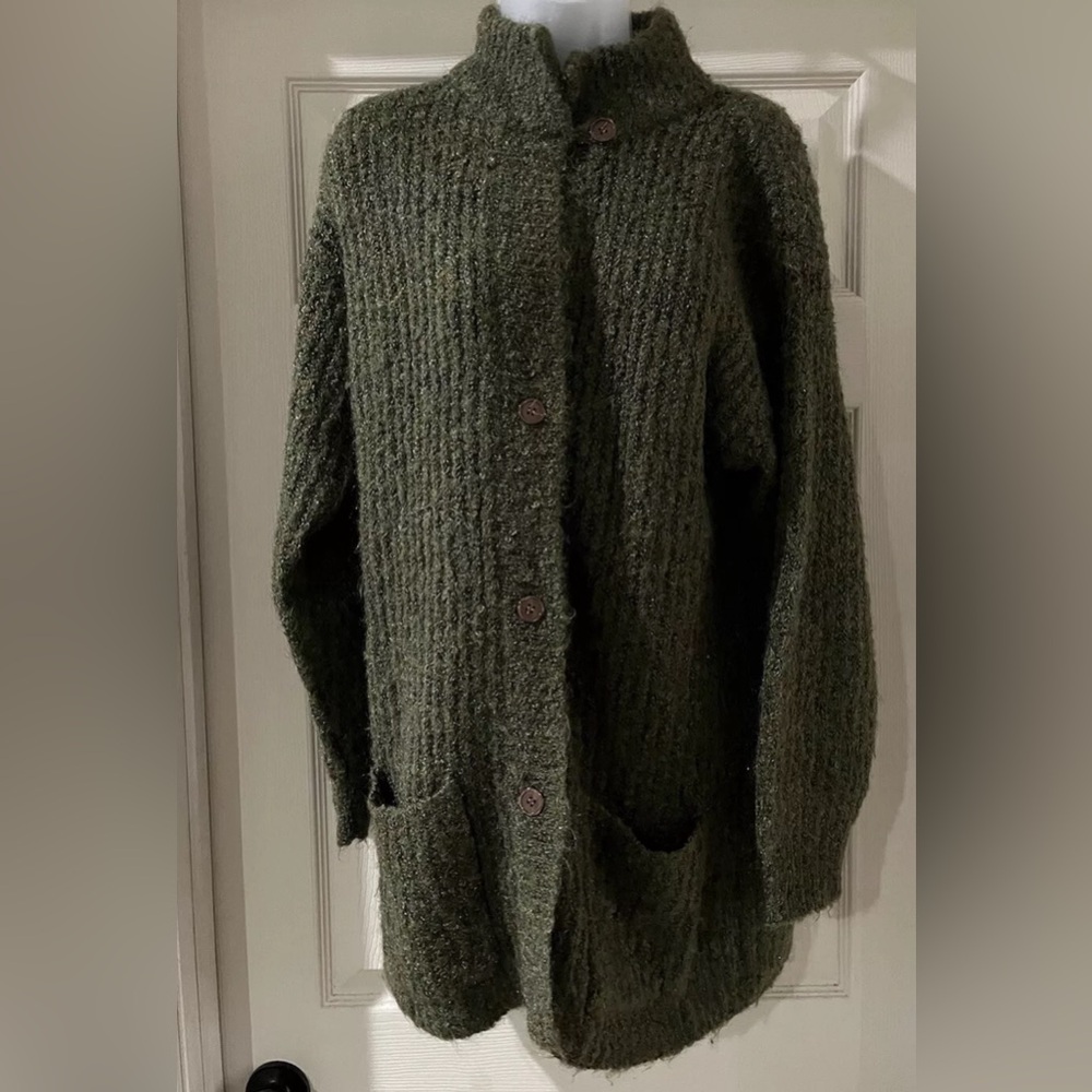 Campus Casual Long Cardigan Size Small